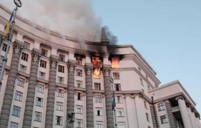 رویترز: عمارت دولت در کی‌یف هدف حمله پهپادی قرار گرفت