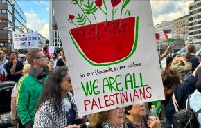 تظاهرات مردمی در سوئد علیه جنایات رژیم صهیونیستی