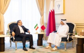 دیدار وزیران خارجه ایران و قطر در دوحه 