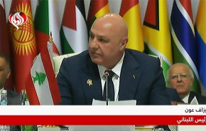 الرئيس اللبناني يقترح العودة الی مبادرة السلام العربية