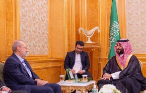 بررسی اوضاع منطقه در دیدار لاریجانی با بن‌سلمان و وزیر دفاع عربستان