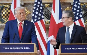 ترامپ: با تصمیم لندن برای شناسایی فلسطین مخالفم!