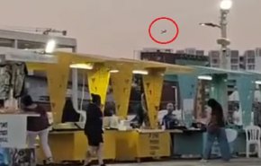 اصابت پهپاد یمنی به یک ساختمان در جنوب فلسطین اشغالی +ویدیو