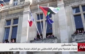 برافراشته شدن پرچم فلسطین بر شهرداری‌های فرانسه، علیرغم دستور ممنوعیت دولت