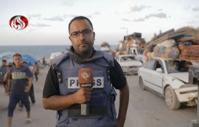 گزارش میدانی العالم از رنج کوچ اجباری مردم شهر غزه بر اثر بمباران صهیونیست ها+ویدیو