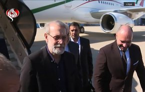 لاريجاني يصل الی بيروت للمشاركة في ذكرى استشهاد السيد نصرالله