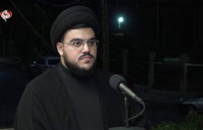 فرزند شهید نصرالله : راه مقاومت ادامه دارد و پرچم آن بر زمین نخواهد ماند