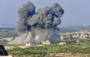 شاهد.. طيران الاحتلال يشن غارات على جنوب لبنان