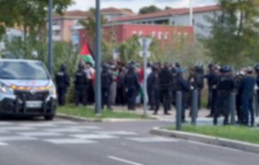 اعتقال متظاهرين مؤيدين لفلسطين أمام مصنع للأسلحة في فرنسا