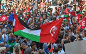 احتجاجات في تونس ضد الاعتداء الإسرائيلي على أسطول الصمود