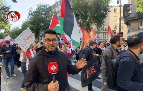 مظاهرات حاشدة في باريس تنديدا بالاعتداء الاسرائيلي على اسطول الصمود