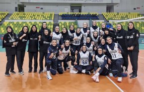 قهرمانی تاریخی زنان ایران در مسابقات والیبال آسیا مرکزی 