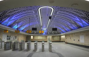 افتتاح محطة مترو السيدة مريم المقدسة في طهران + صور