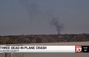 سقوط هواپیمای سبک در «میشیگانِ» آمریکا با ۳ کشته