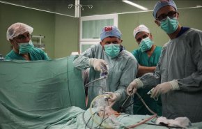 هزاران مجروح فلسطینی در غزه با مرگ دست و پنجه نرم می کنند +فیلم