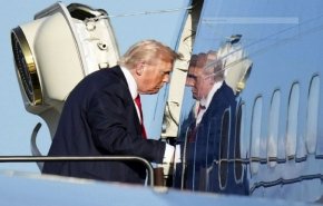 ترس از ترور؛ ترامپ پا به فرار گذاشت! + فیلم 