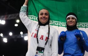 شاهد/ذهبية ثالثة لإيران في فنون القتال المختلطة للسيدات