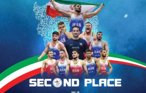 ايران في مركز الوصافة ببطولة العالم للمصارعة الحرة تحت 23 عاما
