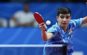 موهبة إيرانية تحصد أول ميدالية آسيوية في كرة الطاولة