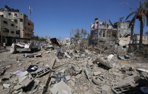 قوات الاحتلال الاسرائيلي تنسف مباني شرقي خان يونس