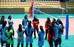 حضور بانوان والیبالیست ایران در بازیهای همبستگی اسلامی ریاض