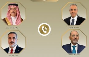 وزراء خارجية مصر والسعودية والأردن وتركيا حول الوضع بغزة والسودان