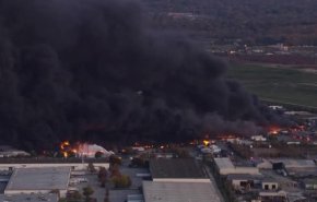 سقوط هواپیمای باری در ایالت کنتاکی آمریکا
