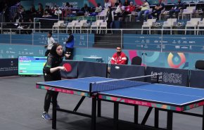 منتخب ايران يحرز ذهبيتين وفضية وبرونزيتين في تنس الطاولة