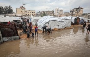 سازمان ملل: باران چادر آوارگان غزه را زیر آب برد/ اسرائیل مانع ورود کمک ها به غزه می شود