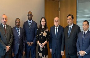 لجنة فلسطين الأممية تجتمع مع رئيسة الجمعية العامة 'أنالينا بيربوك'