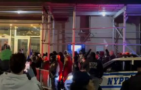 تظاهرات ضد صهیونیسم در نیویورک + فیلم