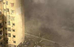 شاهد.. شهداء وجرحى في عدوان صهيوني على الضاحية الجنوبية لبيروت