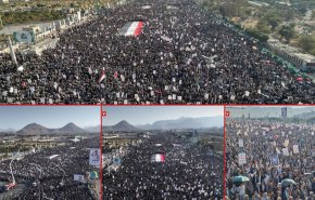 صنعاء تشهد حشداً مليونياً في عيد الجلاء وتؤكد: لن نترك فلسطين