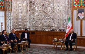 وزير الخارجية التركي يلتقي قاليباف في طهران