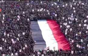 گزارش العالم از راهپیمایی میلیونی یمنی ها و تاکید آنان بر اخراج اشغالگران جدید+ فیلم