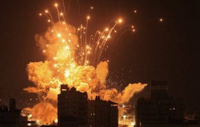 تداوم نقض آتش‌بس و حملات گسترده صهیونیست‌ها به مناطقی در نوار غزه + فیلم