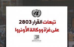 تحذيرات حقوقية من تبعات القرار 2803 على غزة والأونروا + انفوغرافيك