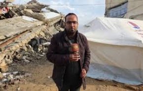 گزارش العالم از رنج مضاعف مردم غزه میان آوار و باران