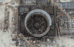 نصب حلقه سوم پوسته محافظ راکتور نیروگاه اتمی بوشهر به پایان رسید