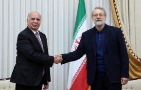 دیدار وزیر خارجه عراق با لاریجانی
