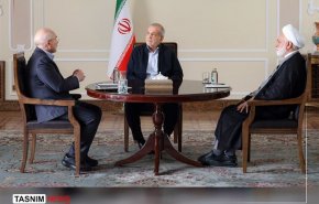 رسالة مهمة من رؤساء السلطات الثلاث الى الشعب الايراني..وهذا مضمونها