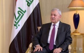پیام تبریک رئیس‌جمهور عراق به رهبر انقلاب