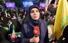  گزارش خبرنگار العالم از تجمعات مردمی تهران در حمایت از جبهه مقاومت