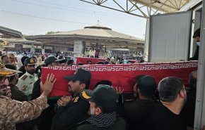 ورود پیکر مطهر شهدای حمله آمریکایی-سعودی به کشور
