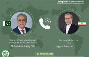 وزیر امور خارجه پاکستان از عراقچی برای سفر به اسلام‌آباد دعوت کرد