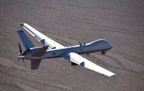 سقوط یک فروند پهپاد پیشرفته MQ-9  آمریکا در جیبوتی+ فیلم