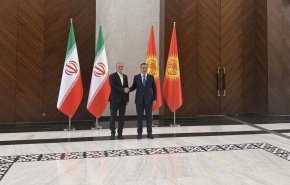 دیدار روسای جمهور ایران و قرقیزستان در حاشیه اجلاس سران سازمان همکاری شانگهای