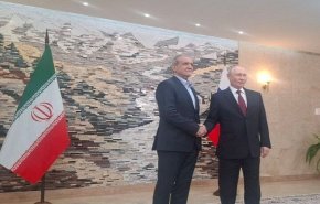 الرئيس الايراني يلتقي نظيره الروسي في بيشكيك