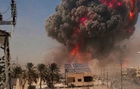 حملات هوایی و توپخانه‌ای رژیم صهیونیستی به نوار غزه