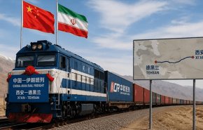 القطارات الصينية المتجهة لإيران تجاوزت حاجز المئة قطار شهريا